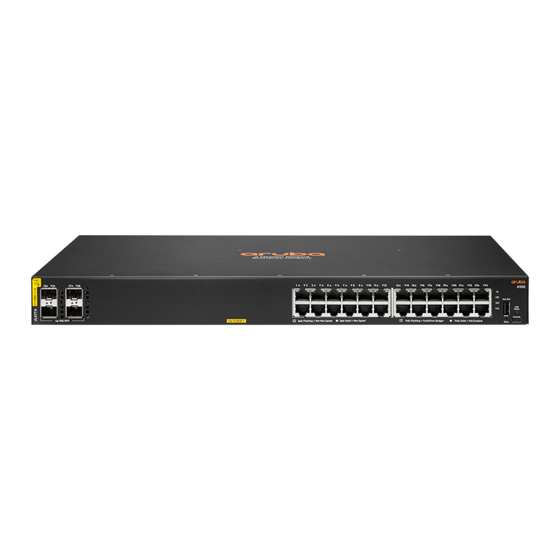 Aruba 6100 24G Class4 PoE 4SFP+ ...