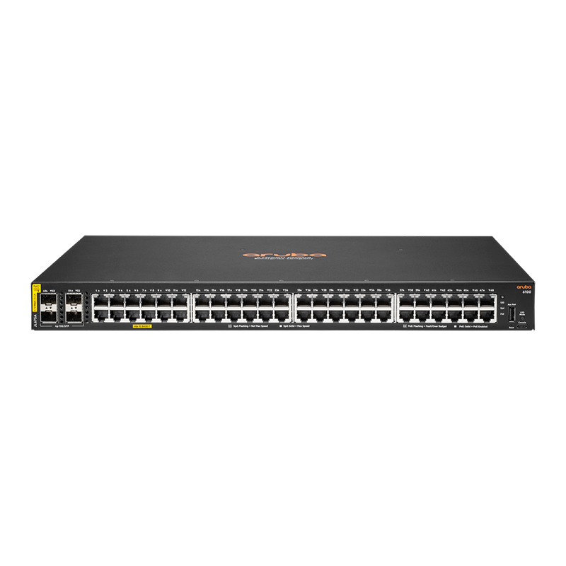 Aruba 6100 48G Class4 PoE 4SFP+ ...
