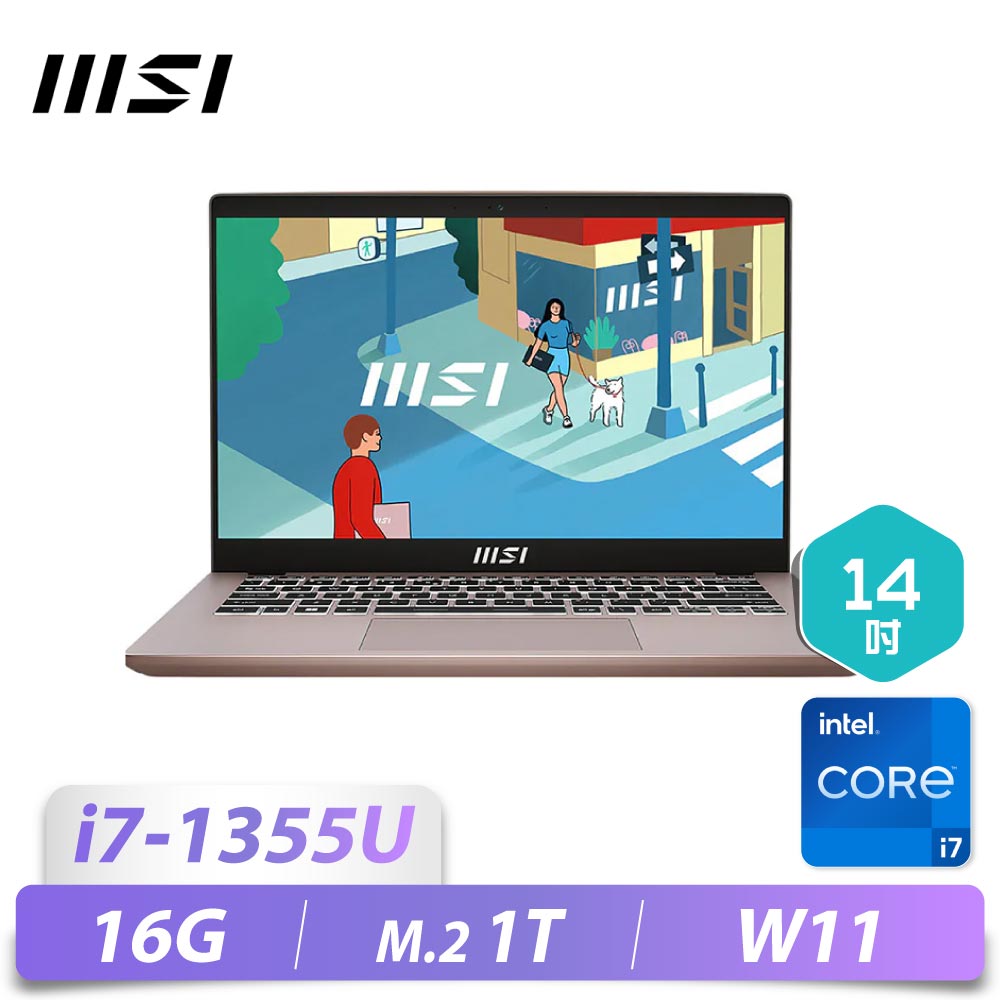 Modern 14 C13M/14/i7-1355U/16G/M...